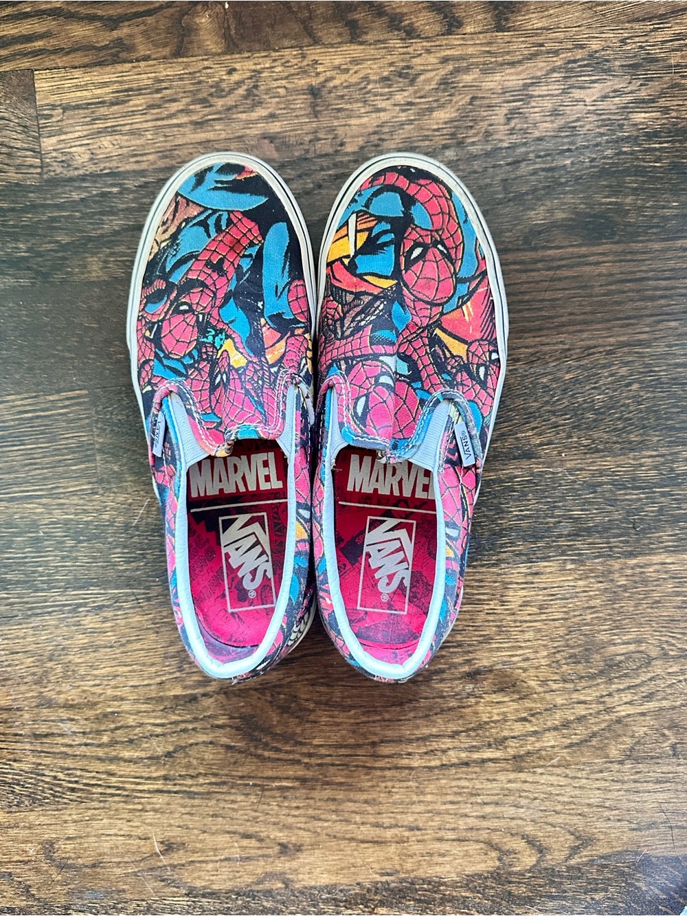 Spider-Man Vans Slip-On